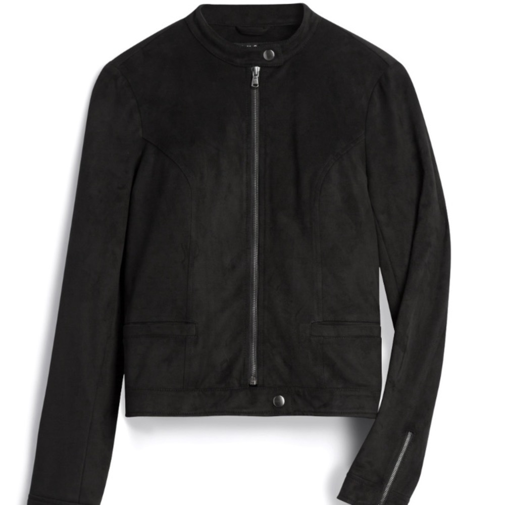 COFFEESHOP, Valle Faux Suede Jacket M stitch fix